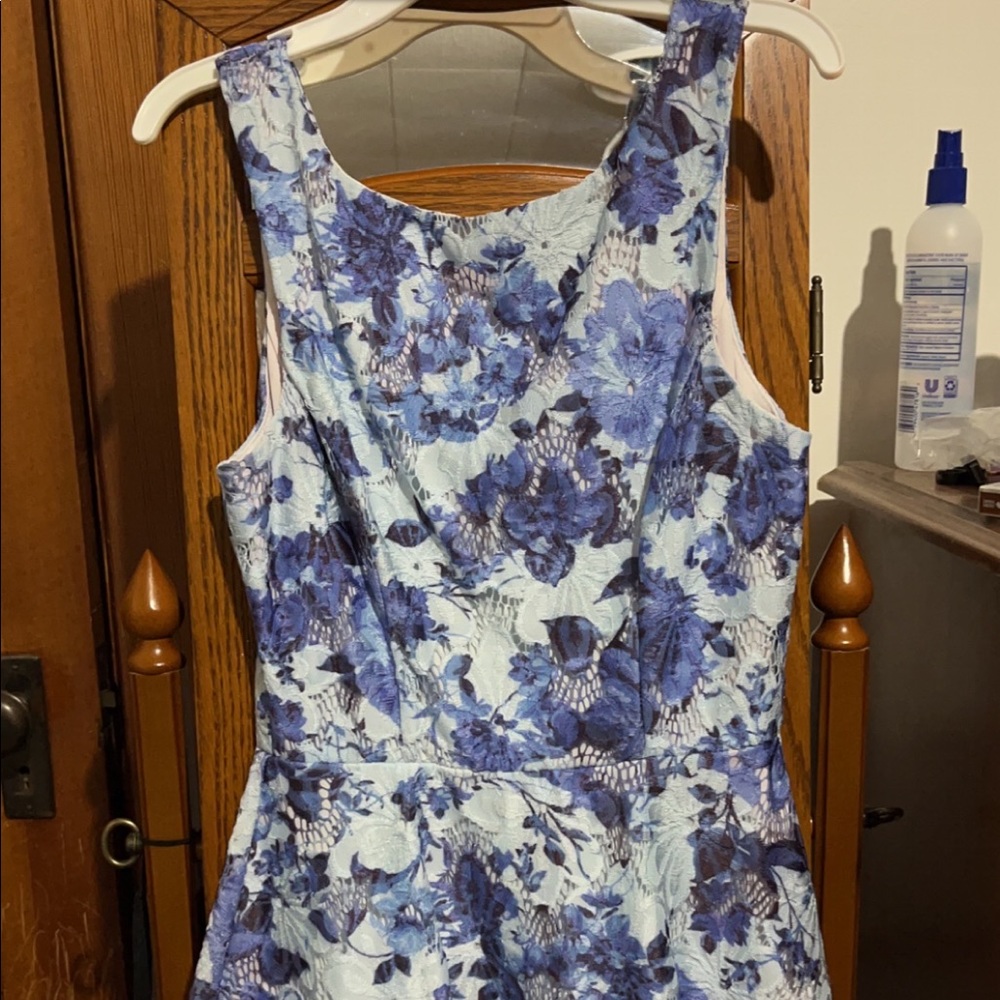 Blue Floral dress!